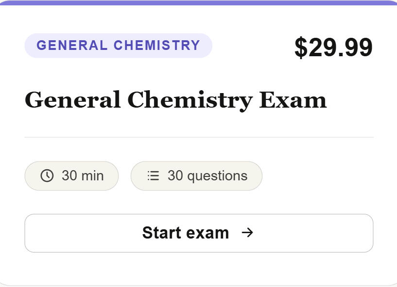 General Chemistry