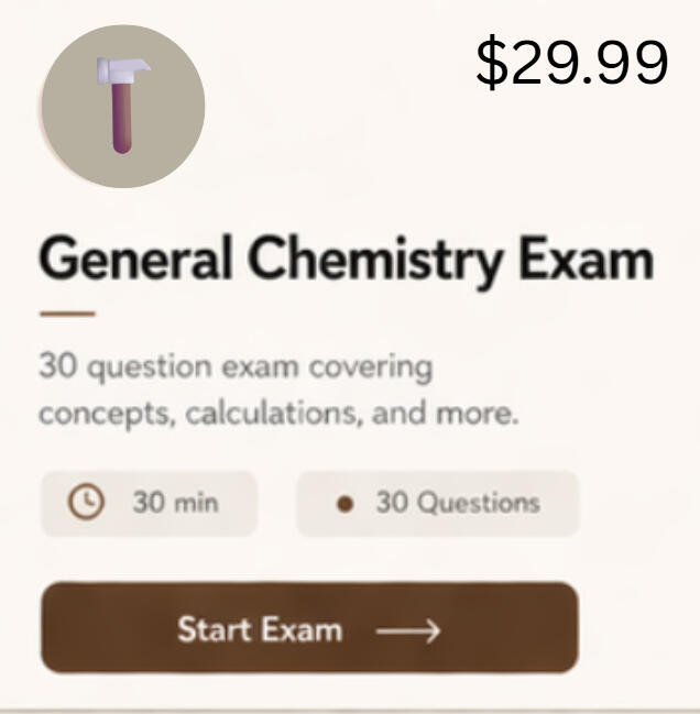 General Chemistry